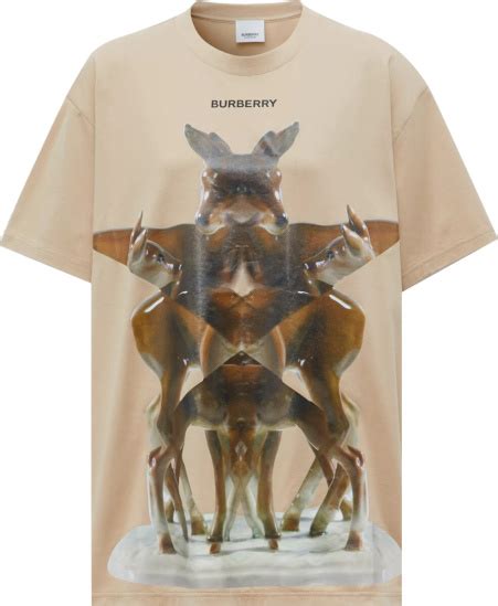 burberry deer t shirt|burberry t shirt original price.